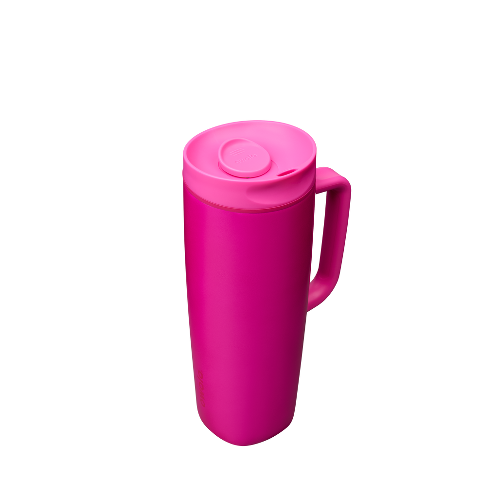 SmoothSip® Slider with Handle - Peach of Mind / 24oz / Stainless Steel